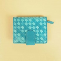 Cass Woven Lamb Leather Wallet | Modern Heritage
