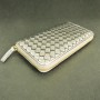 Natty Woven Lamb Leather Wallet Vintage Silver | Modern Heritage